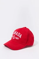 Canada Embroidered Baseball Hat