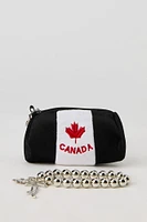 Porte-monnaie en peluche Canada Day