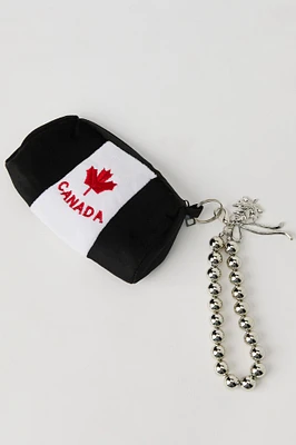 Porte-monnaie en peluche Canada Day
