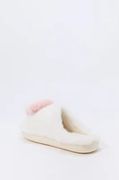 Plush Flower Slipper