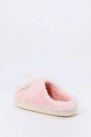 Plush Flower Slipper