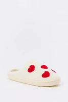 Heart Sherpa Slippers