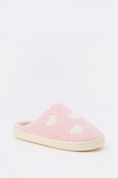 Heart Sherpa Slippers