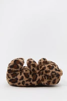 Faux Fur 3D Bear Slippers