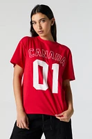 Canada 01 Graphic Boyfriend T-Shirt