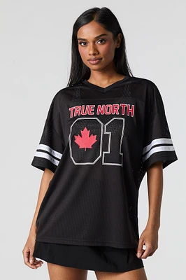 Mesh Canada Day Graphic Jersey