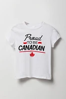T-shirt à imprimé Proud To Be Canadian