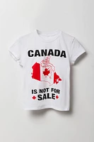 T-shirt à imprimé Canada is Not for Sale