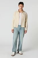 Collared Button-Up Top
