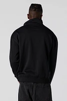 Half Zip Fleece Sweatshirt