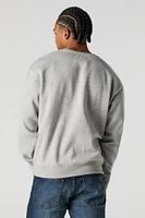 City Chenille Embroidered Fleece Sweatshirt