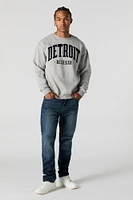 City Chenille Embroidered Fleece Sweatshirt