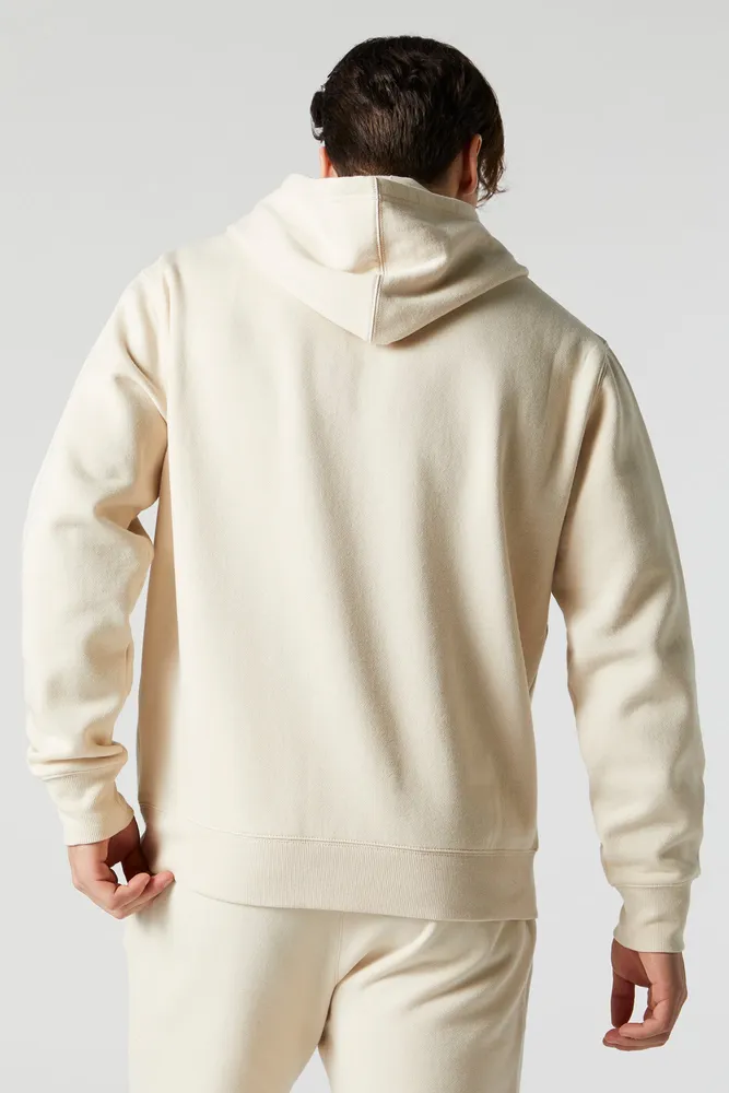 Hapuna Beach Embroidered Fleece Hoodie