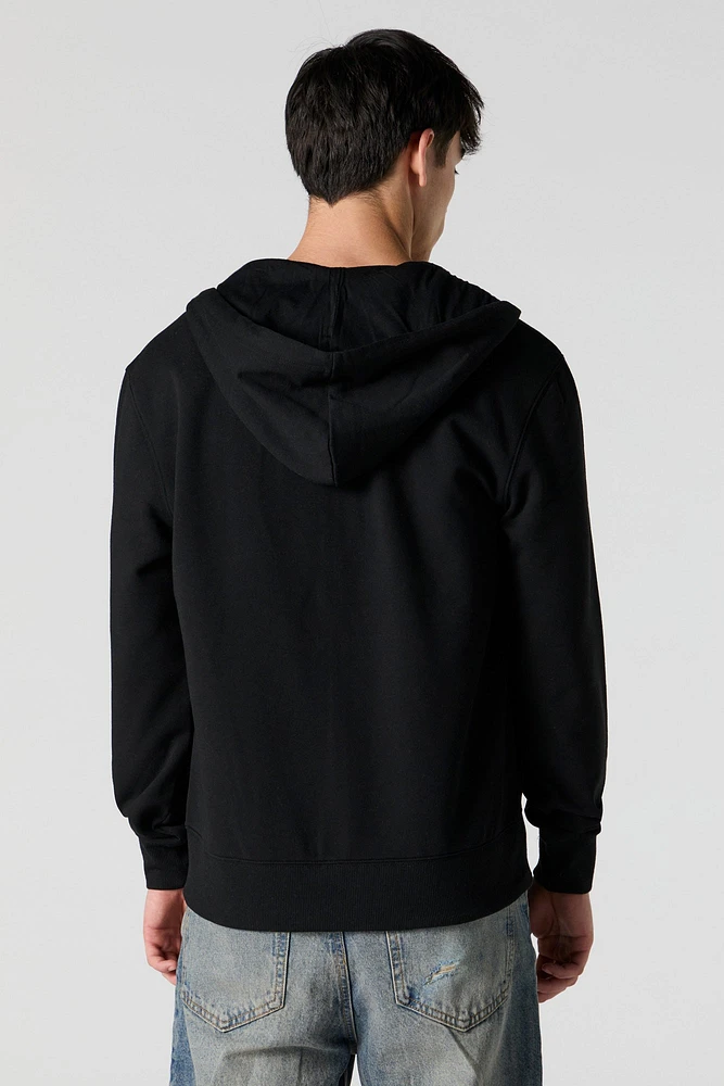 Fleece Zip-Up Hoodie