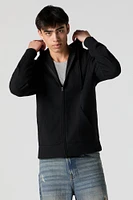 Fleece Zip-Up Hoodie