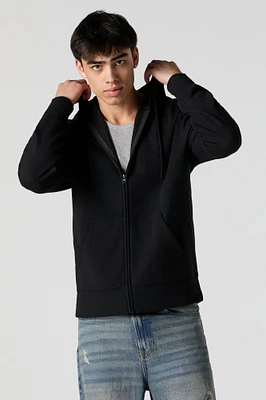 Fleece Zip-Up Hoodie