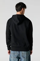 City Embroidered Fleece Hoodie