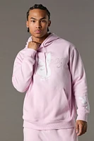 Playboy Rhinestone Graphic Fleece Hoodie