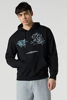 Graphic Fleece Hoodie