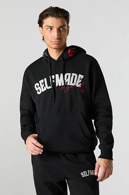 Self Made Legend Embroidered Fleece Hoodie