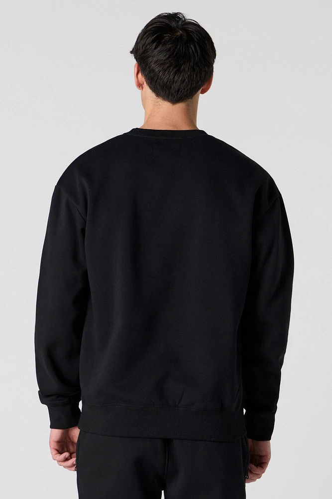 NASA Graphic Fleece Sweatshirt