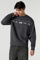 Brooklyn Speedway Embroidered Fleece Sweatshirt