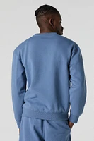 City Embossed Fleece Sweatshirt