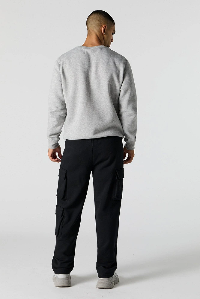 Fleece Multi Pocket Cargo Jogger