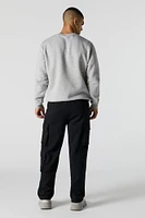 Fleece Multi Pocket Cargo Jogger