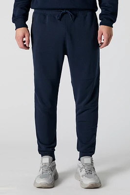Jogger en molleton avec poches à fermeture glissière