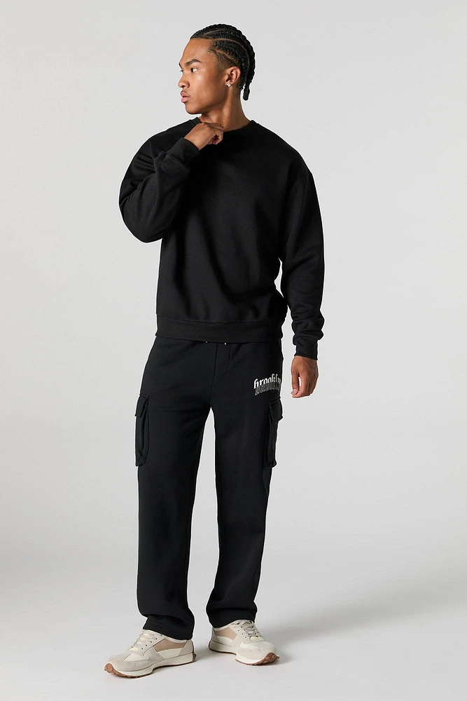 City Graphic Fleece Cargo Sweatpant