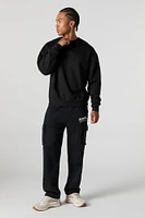 City Graphic Fleece Cargo Sweatpant