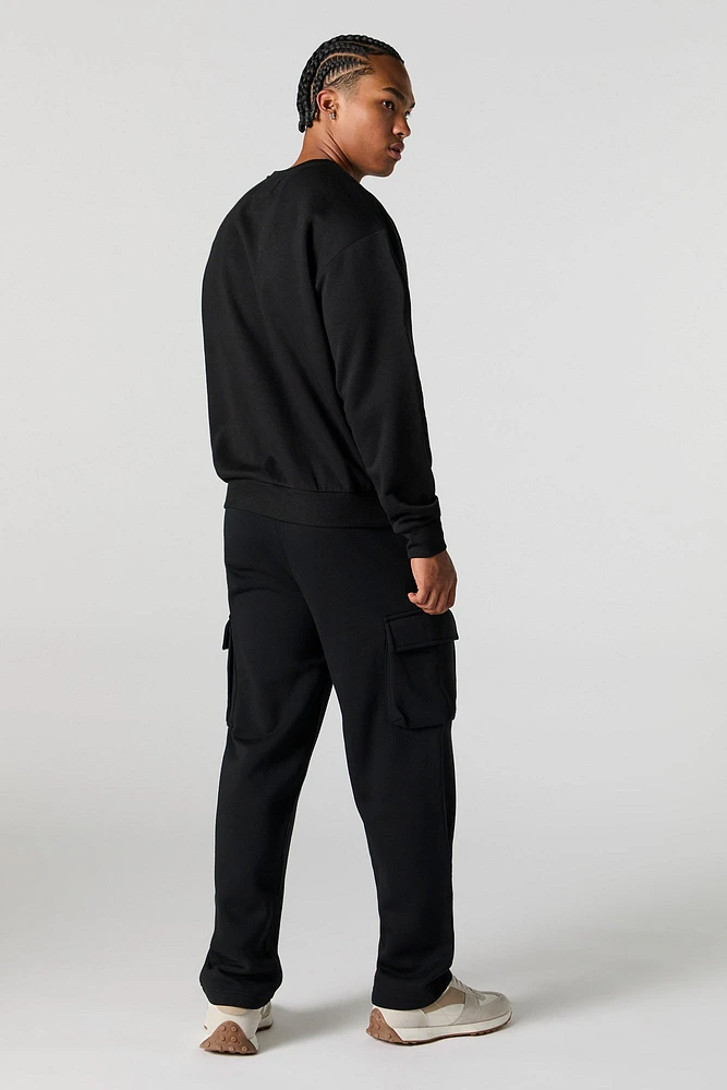 City Graphic Fleece Cargo Sweatpant