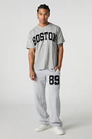 89 Chenille Embroidered Fleece Sweatpant