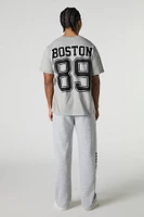 89 Chenille Embroidered Fleece Sweatpant