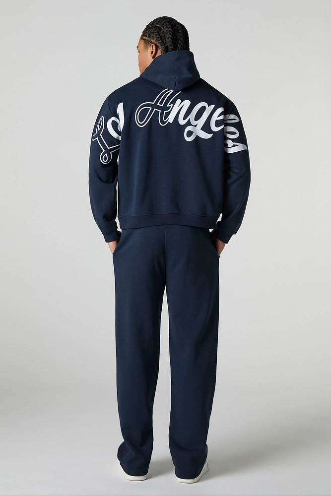 LA Embroidered Fleece Sweatpant