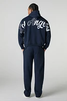 LA Embroidered Fleece Sweatpant