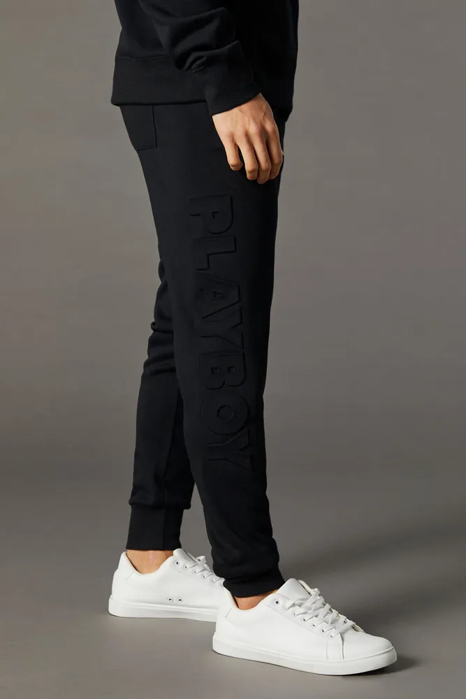 Mens Playboy Embossed Jogger