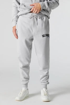 Jogger en molleton avec motif brodÃ© Self Made Legend