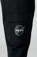 NASA Graphic Fleece Cargo Jogger