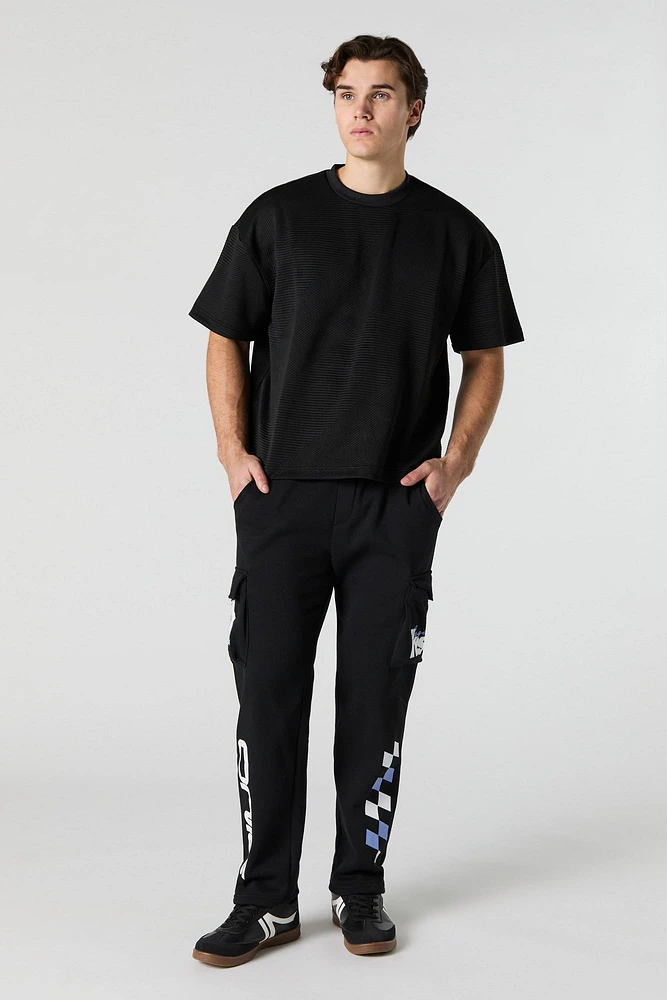 Racing Graphic Fleece Cargo Sweatpant