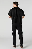 Racing Graphic Fleece Cargo Sweatpant