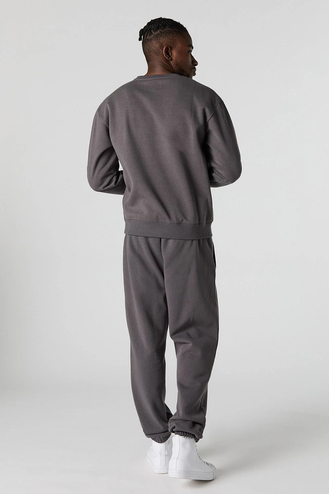 City Embossed Fleece Jogger