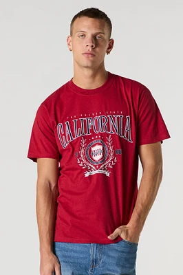 T-shirt avec motif brodé California 1996