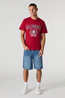 T-shirt avec motif brodé California 1996
