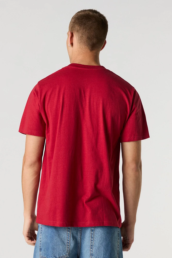 T-shirt avec motif brodé California 1996