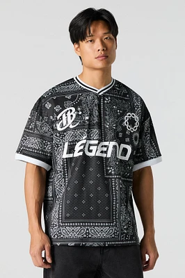 Jersey de soccer avec motif bandana