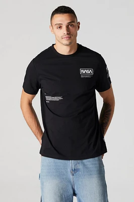 NASA Crew Print Patch T-Shirt