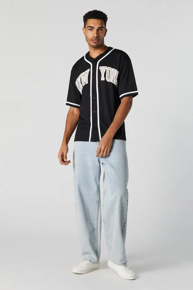 New York Graphic Baseball Jersey