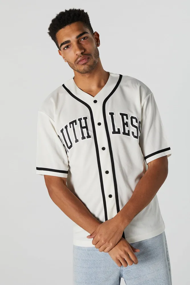 Ruthless Graphic Baseball Jersey